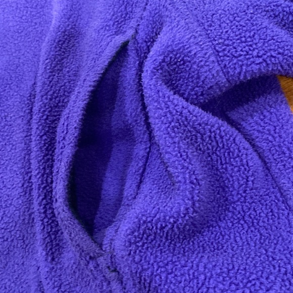 LL Bean tunic length fleece jacket - Picture 6 of 7